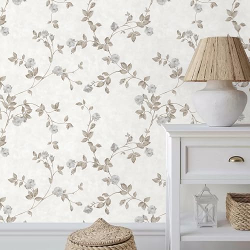Floral Peel and Stick Contact Paper Vintage 17.32"x118.11" - Image 4