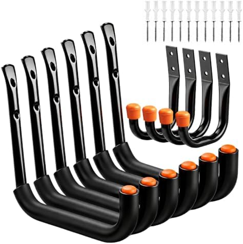 HORUSDY 10-Pack Garage Hooks, Utility Hook, Kayak and Hanging Ladders by HORUSDY