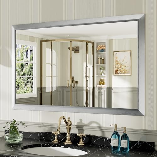 Briivue Bathroom Wall Mirror, 48x30 Inch by Briivuemodernmirrors