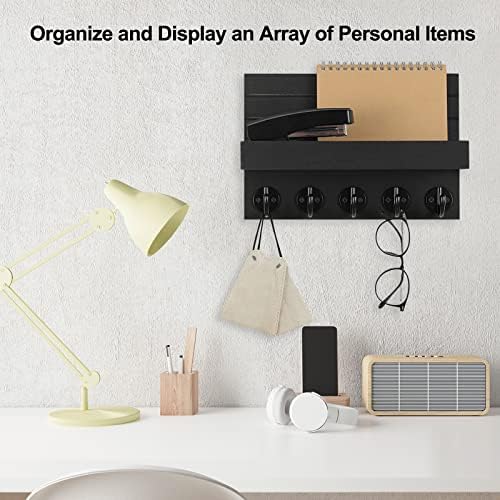 Lwenki Key Holder for Wall, Decorative Key and Mail Holder - Image 5