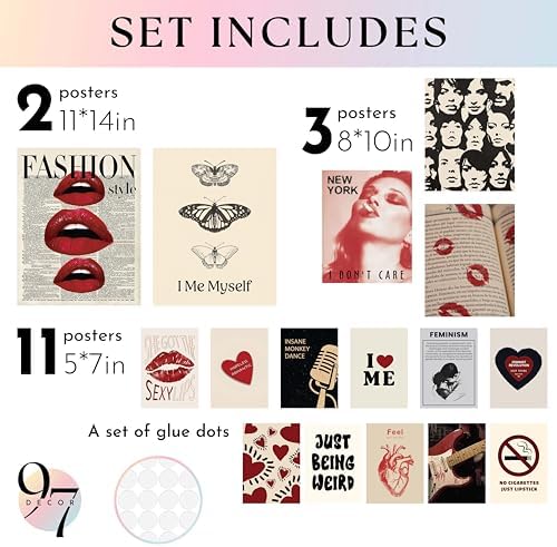 97 Decor Downtown Girl Y2k Room Decor, 11x14 Unframed - Image 2