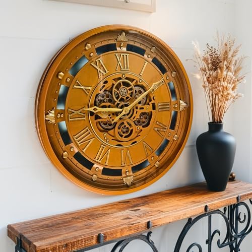 ImprovingLife The Gears Clock 26'' inch Wall Clock - Image 2