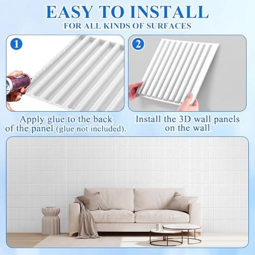 Nuanchu 32 Pcs 3D Wall Panels - Image 4