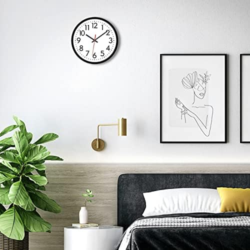 Lumuasky 8 Pack Wall Clock Bulk12 Inch Silent Non-Ticking Round Analog Classic - Image 3