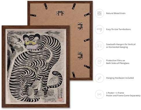 Poster Master Vintage Talismanic Tiger and Magpies Poster - Image 2