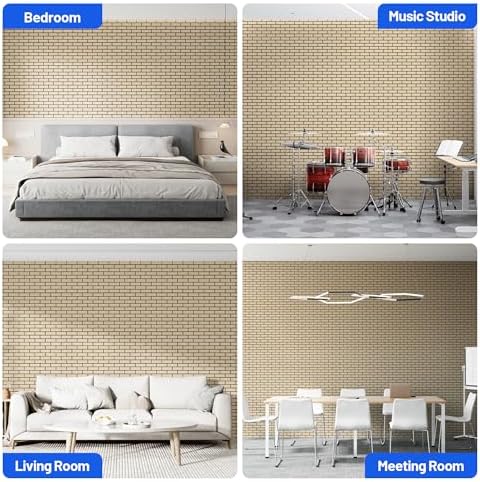 Self-Adhesive Acoustic Panels High Density Sound Proof Foam Panels - Image 6