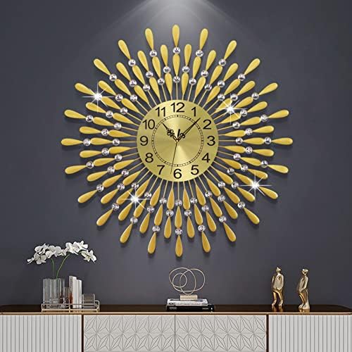 Large Wall Clock Non-Ticking Silent Modern Big Clocks Decorative Wall Clocks by FMTADDecorativeWallClocks