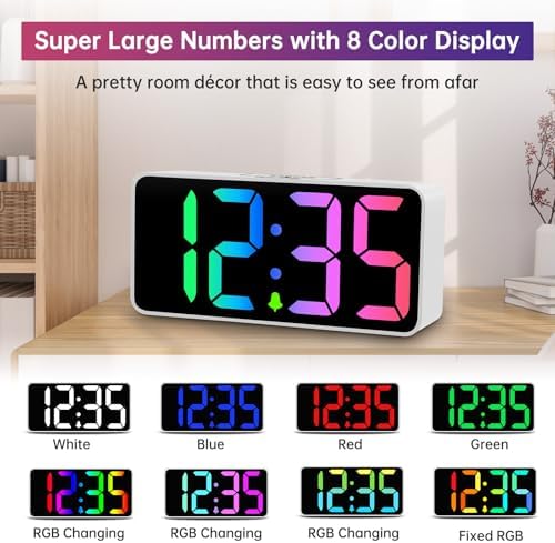DreamSky Large Digital Alarm Clock Big Number - Image 2