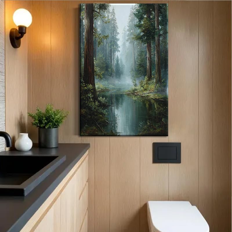 Serene Landscape Canvas Wall Art - Image 7