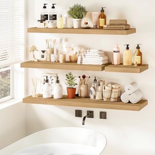Vivelove Floating Shelves 9 inch Deep 48”Long Set of 2 - Image 2