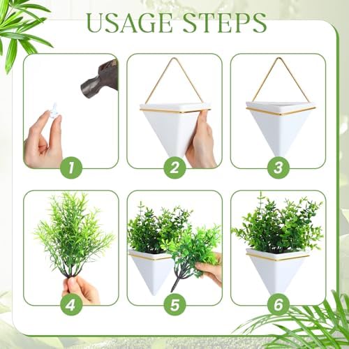 Rtteri 18 Pcs Wall Hanging Planter - Image 4