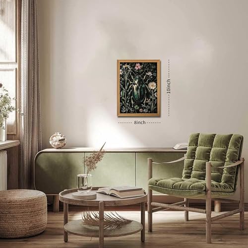 Framed Vintage 3D Textured Wall Art - Image 3
