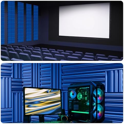 8 Pack Sound Proof Foam Panels for Wall, High Resilience Soundproof Wall Panels - Image 6
