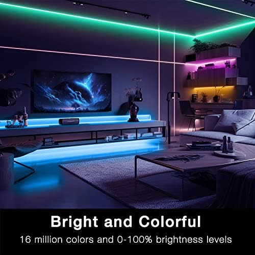 DAYBETTER Smart WiFi Led Lights 100ft, Tuya App Controlled Led Strip Lights - Image 3