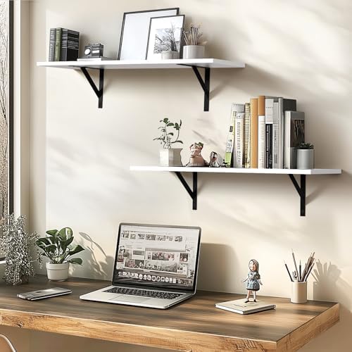 Tectocker-DOU 31.5" Long Floating Book Shelves - Image 5