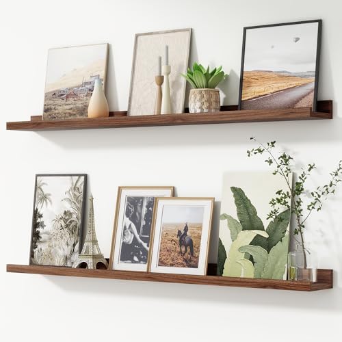 Picture Ledge Shelf, Floating Shelves by FLYJOE