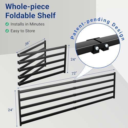 FLEXIMOUNTS 2-Pack 2x6ft Garage Wall Shelving - Image 2