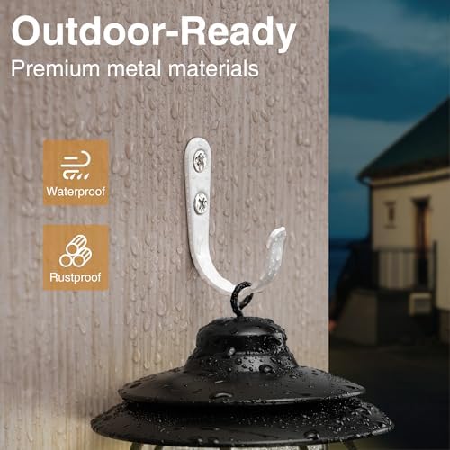 10Pcs Wall Hooks, Holds Up to 40 lbs - Image 3
