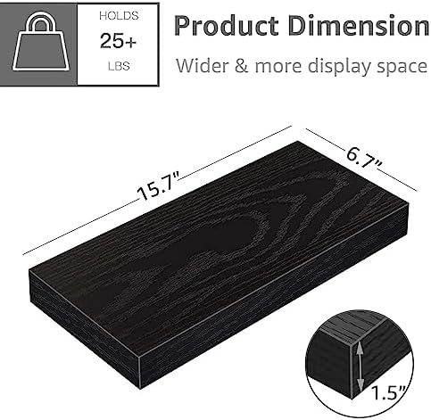 QEEIG Floating Shelves for Wall Small Shelf - Image 3