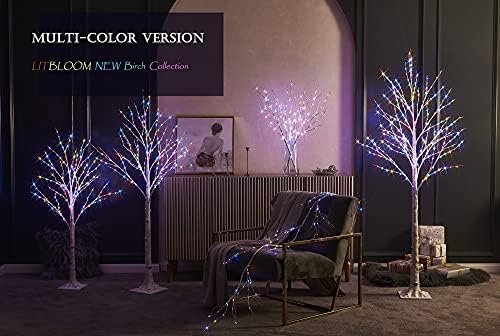 LITBLOOM Lighted Birch Branches Battery Operated - Image 4