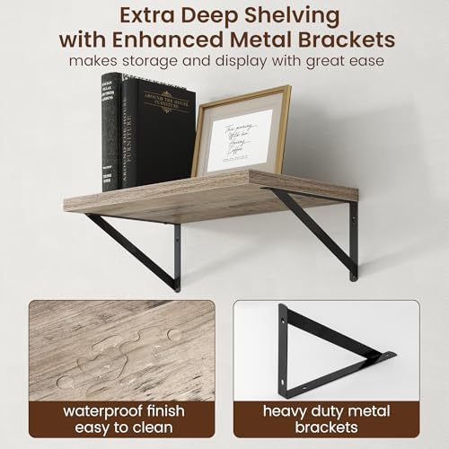 Axeman Deep Floating Shelves - Image 5