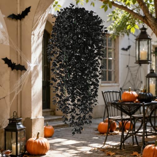 Waipfaru 4Pcs Artificial Hanging Plants - Image 5