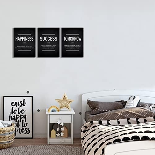 KAWAHONE Motivational Success Quotes Wall Art, Positive Entrepreneur Tomorrow - Image 5
