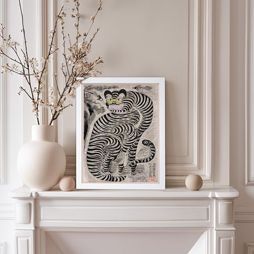 Poster Master Vintage Talismanic Tiger and Magpies Poster - Image 5
