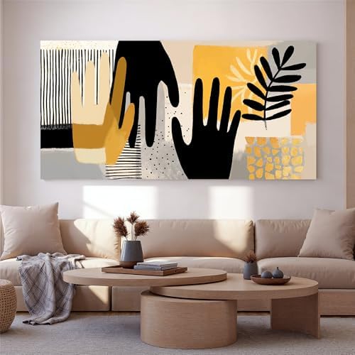 I@U Large Boho Wall Art Decor Modern Minimalist Boho Wall Art Prints Abstract - Image 6