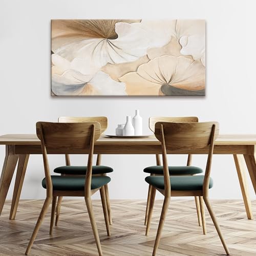 Suconvng Canvas Art Wall Decor Abstract Floral Wall Art - Image 2