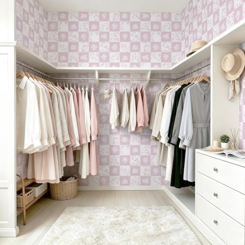 CiCiwind Contact Paper Checkered Wallpaper Modern Peel and Stick Wallpaper - Image 4