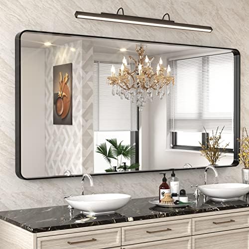 WEER Black Bathroom Vanity Mirror 72X36 Inch by WEER
