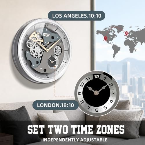 XSZ Industrial 20" Extra Large Wall Clock - Image 2