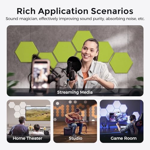 Self-Adhesive Acoustic Panels, 2nd Generation Sound Absorbing Panel, - Image 6