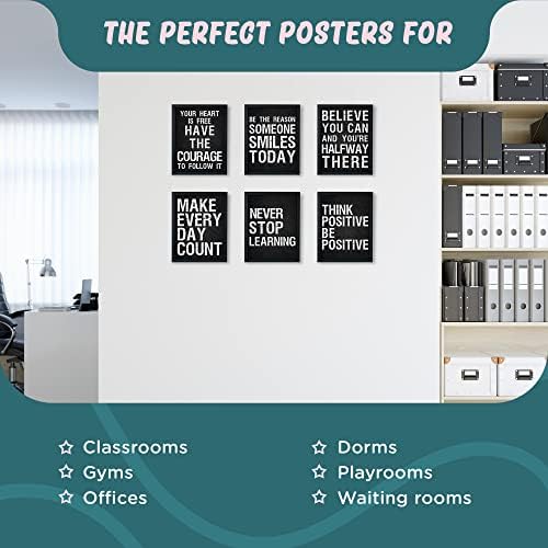 L&O Goods Motivational Wall Art – Set of 6 • Inspirational 8×10 Glossy Poster - Image 2