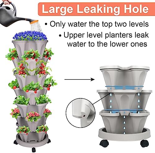 GameXcel Vertical Planter Tower - Image 3
