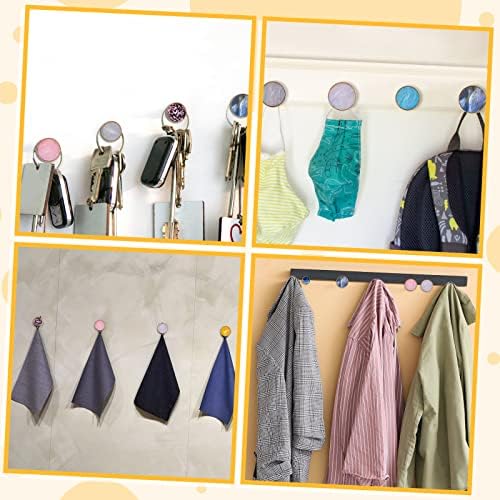 Xuhal 20 Pcs Brushed Gold Shell Decorative Wall Hooks Bathroom Towel Hook - Image 6