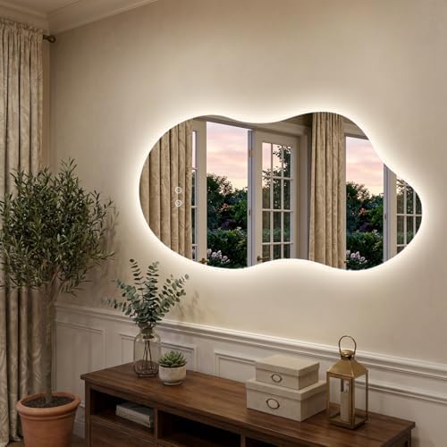 Irregular Bathroom Wall Mirror - Image 3