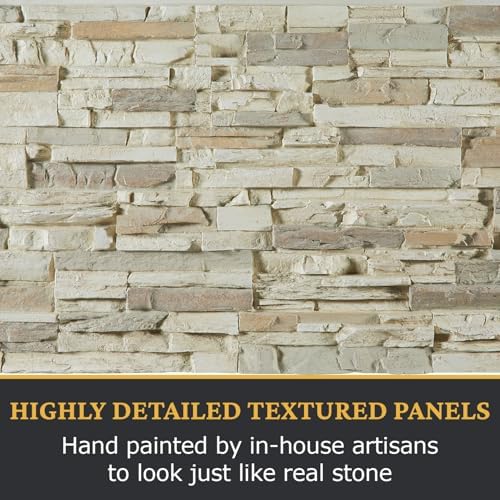 AZ Faux High-Density Polyurethane Faux Stone Wall Covering Panels - Image 5