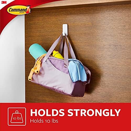 Command X-Large White Hooks, 2 Hooks, 6 Strips - Image 4