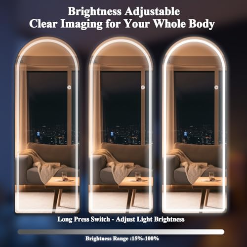 Arch LED Mirror Full Length - Image 4