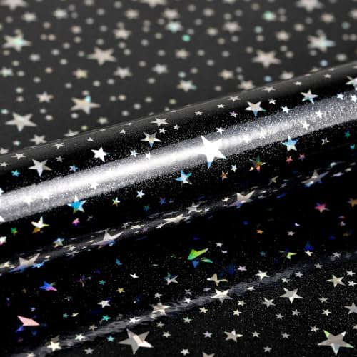 JPK Black Holographic Star Contact Paper - Image 4