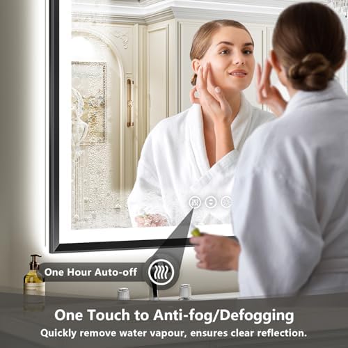 48x36 LED Bathroom Mirror with Lights - Image 6