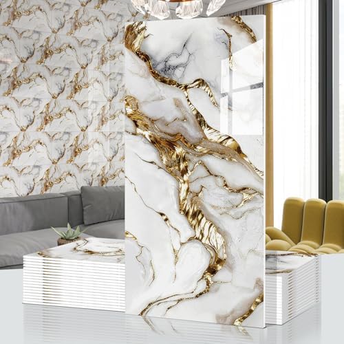 Marble Peel and Stick Backsplash 23.6 x11.8 in by Unknown