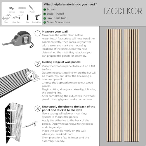 IZODEKOR 3D Wood Wall Panels - Image 6