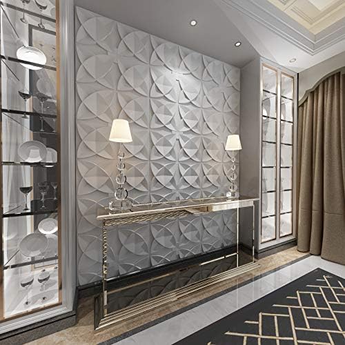 Art3d Floral Decorative PVC Ceiling Tiles, 24 x 24 in - Image 3