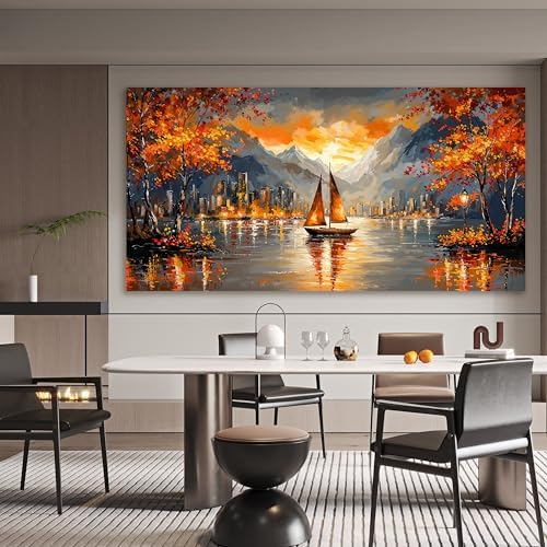 Canvas Oversized Wall Art Decor Wall Art Picture - Image 5