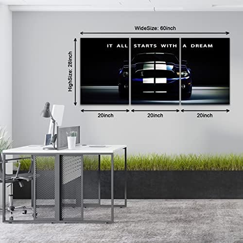 KAWAHONE Motivational Canvas Wall Art - Image 4