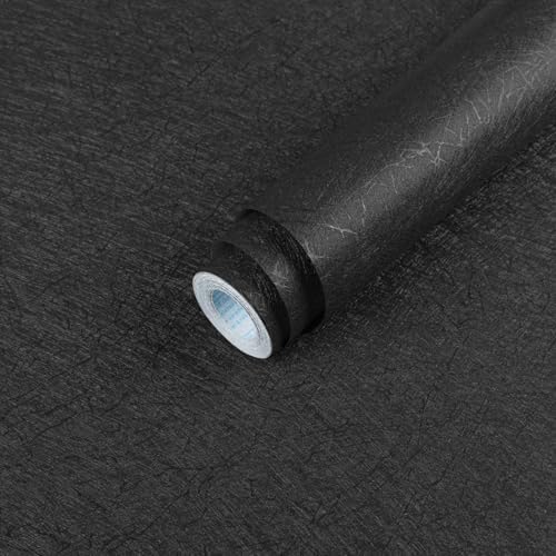 Dark Grey Peel and Stick Self Adhesive Wallpaper Countertop Contact Paper by Abyssaly