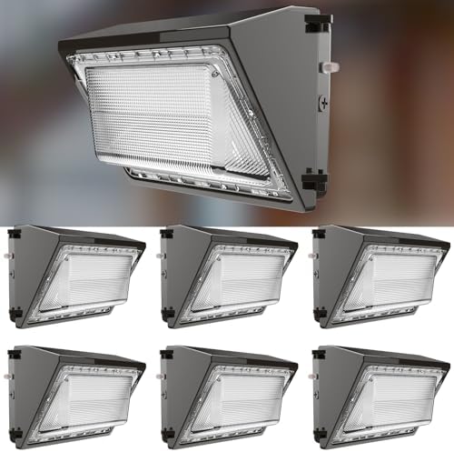 Lightdot 6 Pack 250W LED Wall Pack Lights by LightdotLighting